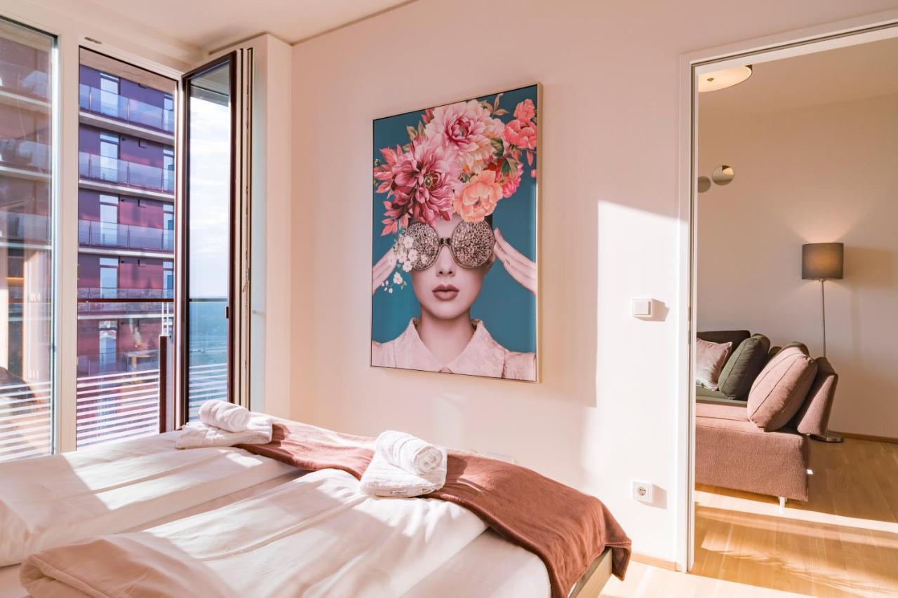 Triiiple Tower Dream Apartments With Rooftop-Summer-Pool Viena Exterior foto